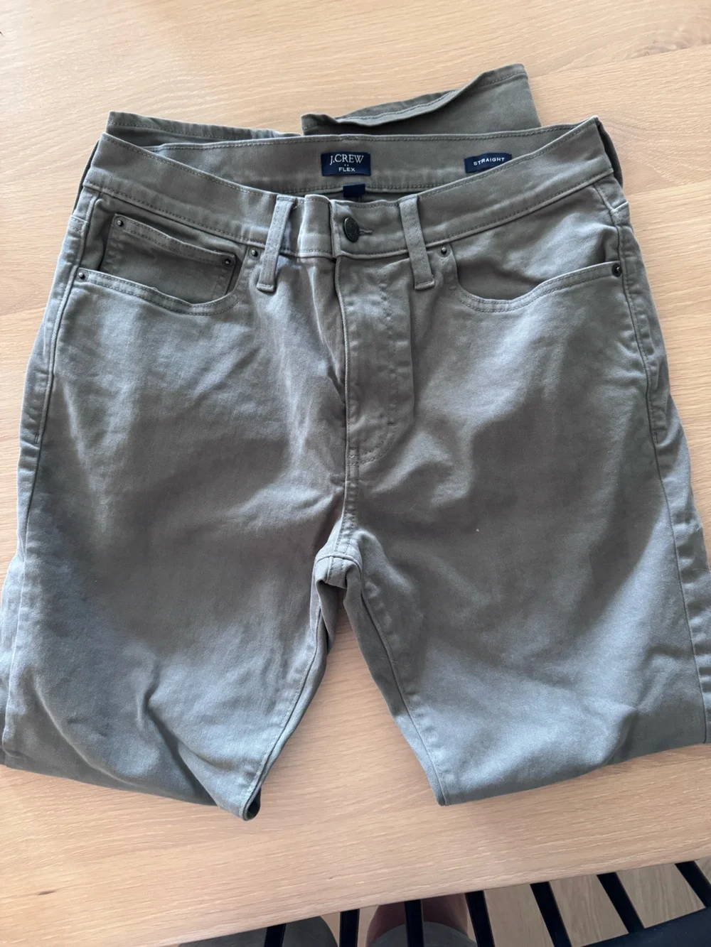 J. Crew Olive Green Chino Pants